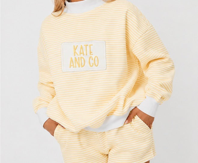 Mock Neck + Shorts Set